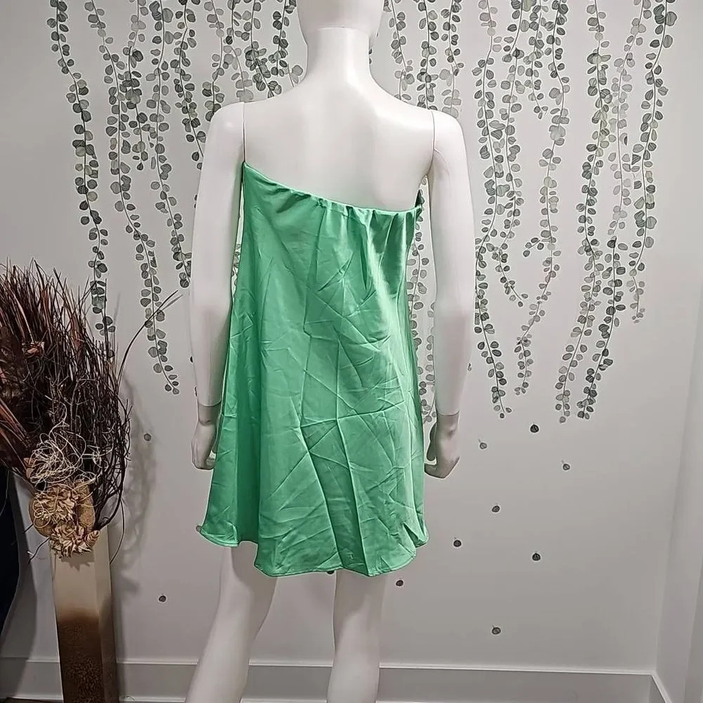 NWOT Show Me Your MuMu Taylor Tube Mini Dress Sz L - Picture 7 of 10